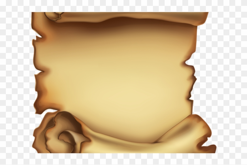 Old Letter Clipart Parchment - Scroll Png Clipart Png Transparent Png #3876887