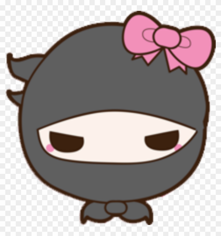 #mq #grey #ninja #girl #anime #head #chibi - Cartoon Clipart