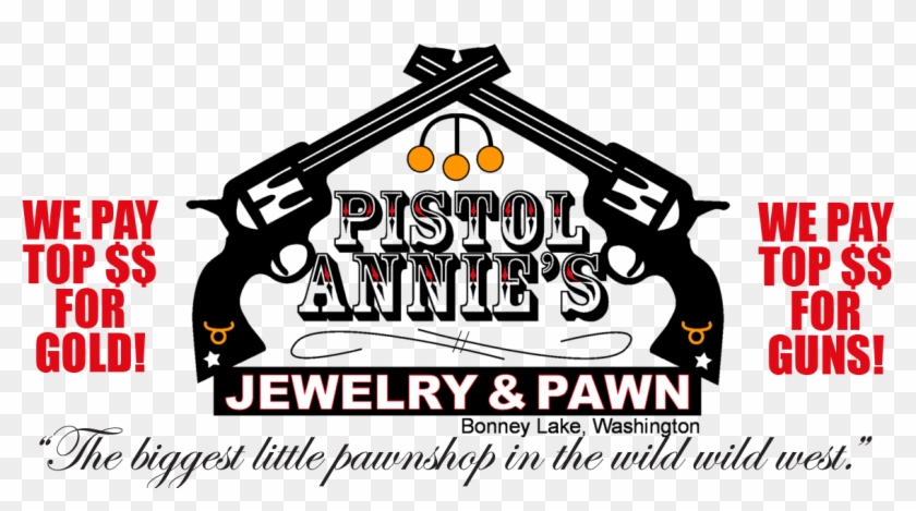 Pistol Annie's Jewelry & Pawn - Petit Trianon Clipart #3877104