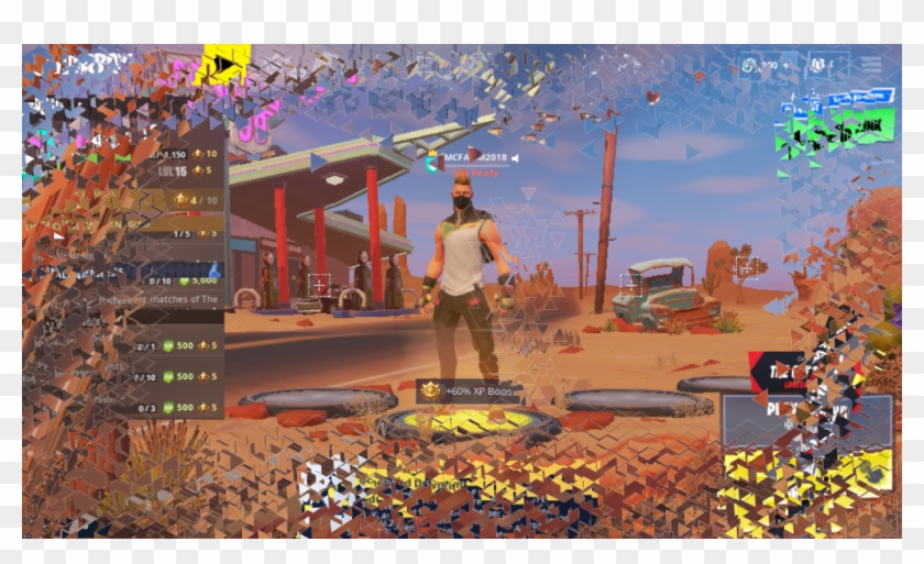 If Thanos Erased Every One Frkm Fortnite - Fortnite Main Menu Clipart