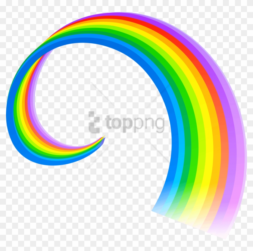Free Png Rainbow Cloud Png Png Image With Transparent - Circle Clipart