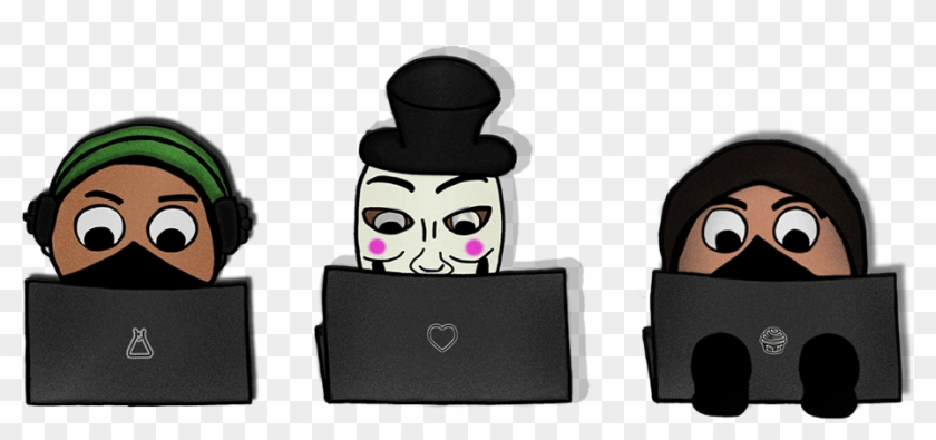 Sudonanonymous Together - Cartoon Clipart #3878129