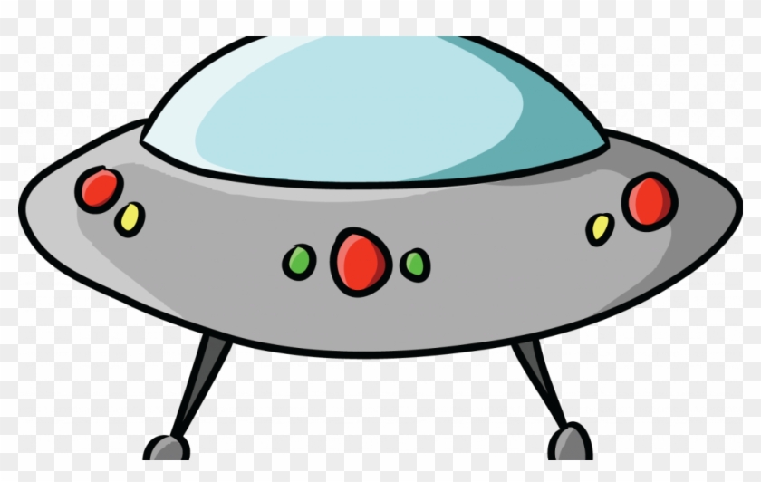 Alien Spaceship Clipart - Png Download #3879083