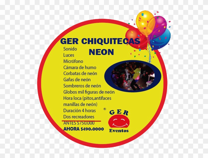 Planes Recreativos En Fiestas Infantiles - Circle Clipart #3879118