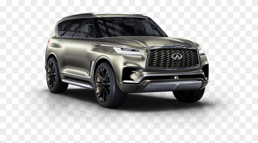 Infiniti Qx80 Monograph's Front Angle View Illustrates - Infiniti Qx80 Concept Clipart