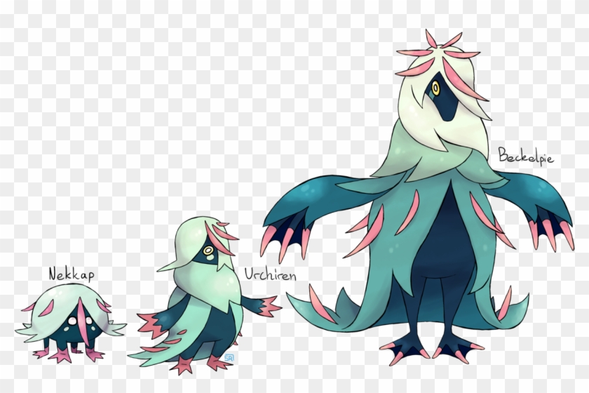 #007 Nekkap Surface Treader Pokemon - Cartoon Clipart