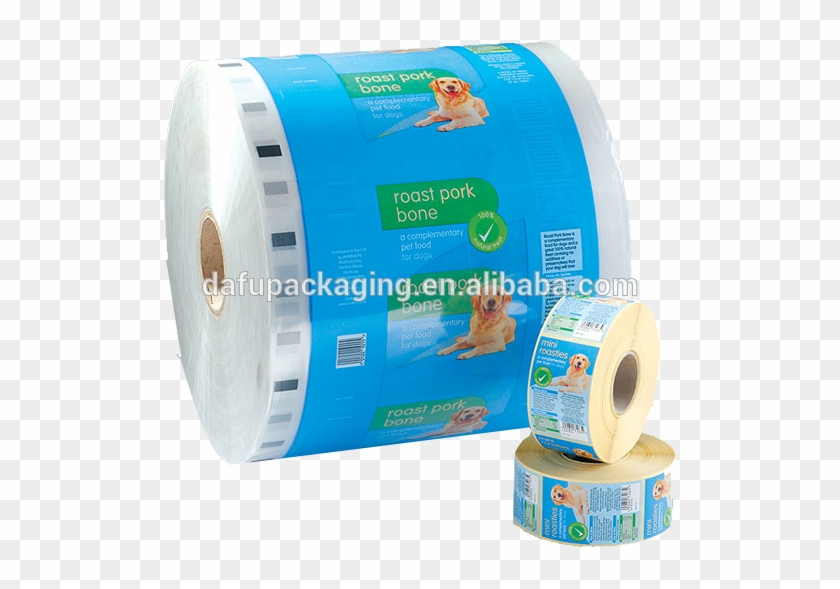 Food Packaging Film Plastic Printed Bopp Metalized - Packaging And Labeling Clipart