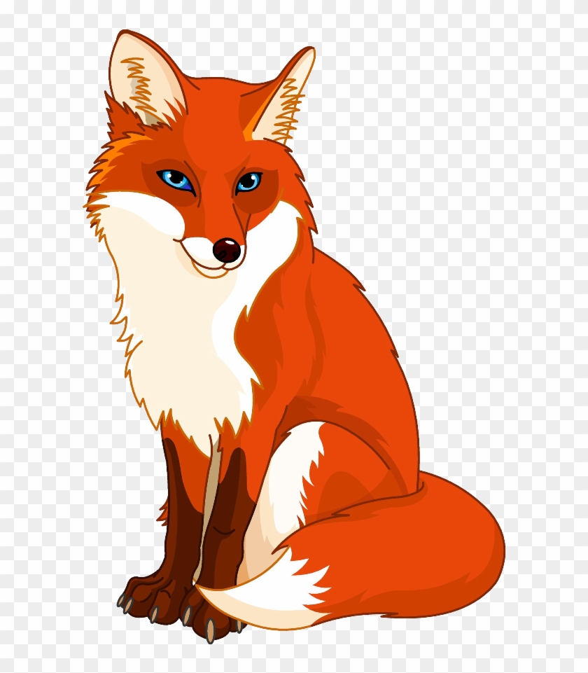 4682642 Journal Stickers, Cute Fox, Woodland Animals - Fox Clipart - Png Download #3879778