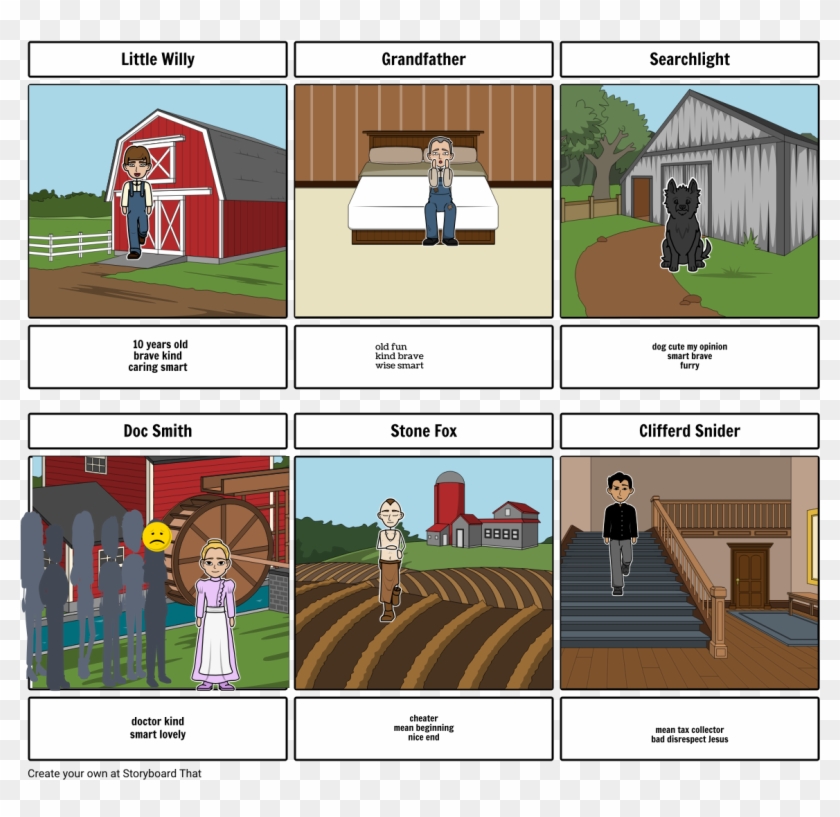 Stone Fox - Raven Simile Clipart