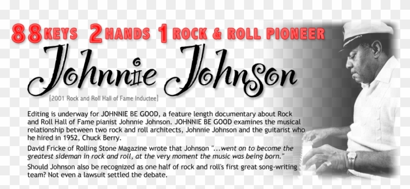 Johnnie Be Good - Calligraphy Clipart