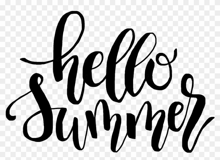 #hellosummer #hellosummer2018 #hello #summer - Illustration Clipart #3880340