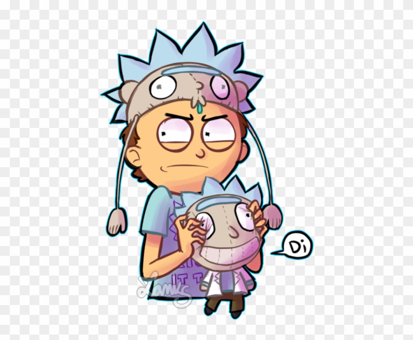 Fanart My Art Rick And Morty Pocket Mortys Super Rick - Morty Super Fan De Rick Clipart