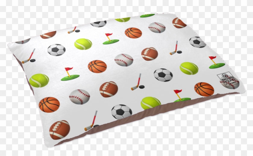 Sports Emojis Dog Bed - Bonbon Clipart #3880653