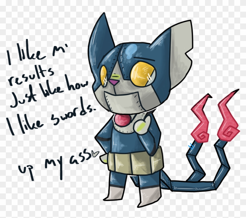 I Get Vibes That He'd Chop Your Dick Off - Cartoon Clipart