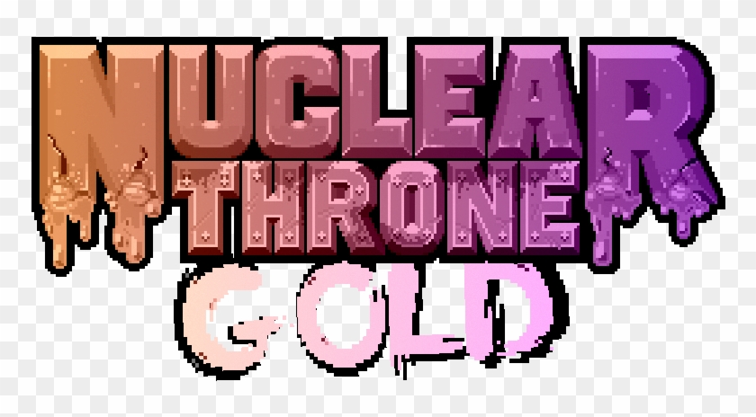 Nuclear Throne Gold - Graphic Design Clipart