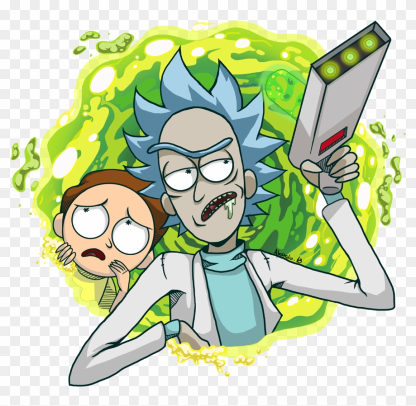 #rickandmorty #ricksanchez #mortysmith #justinroiland - Cartoon Clipart
