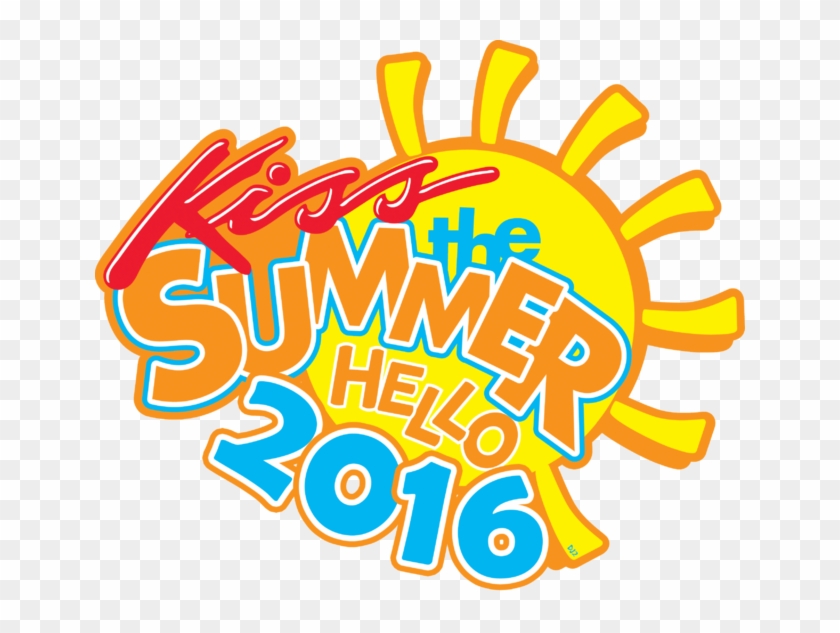 Kiss The Summer Hello - Summer 2015 Clipart #3881180