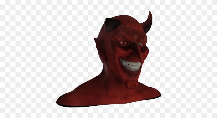 Demon Head - Cartoon Clipart
