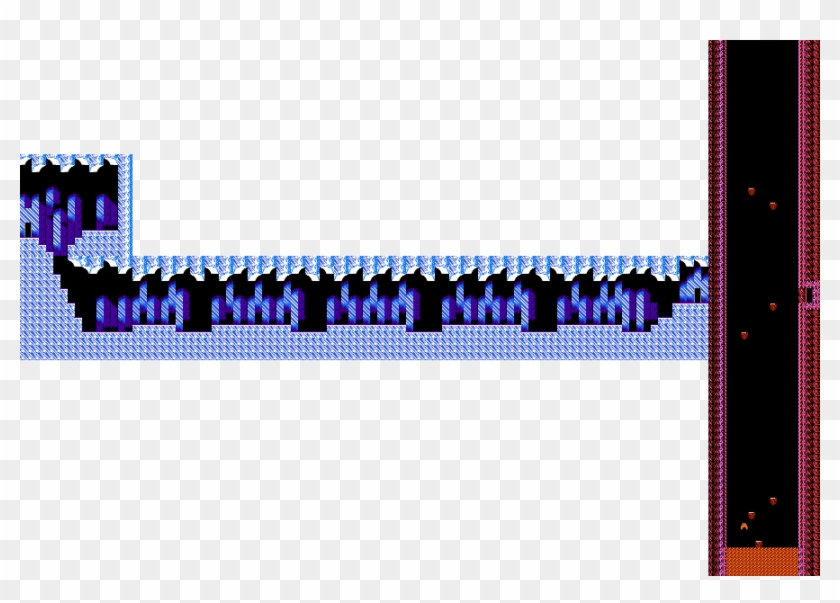 Clash At Demonhead Nes Map Route 8b - Graphics Clipart