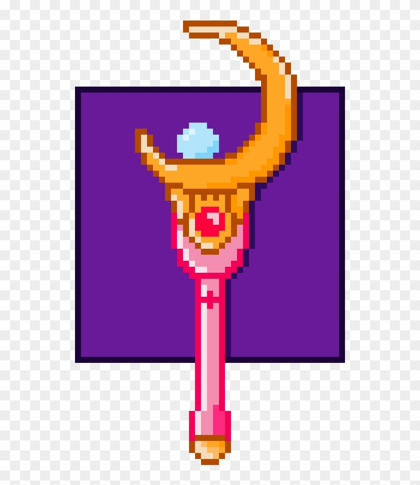 Moon Stick - Illustration Clipart