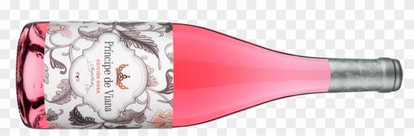 Príncipe De Viana Edición Rosa - Vino En Forma De Rosa Clipart