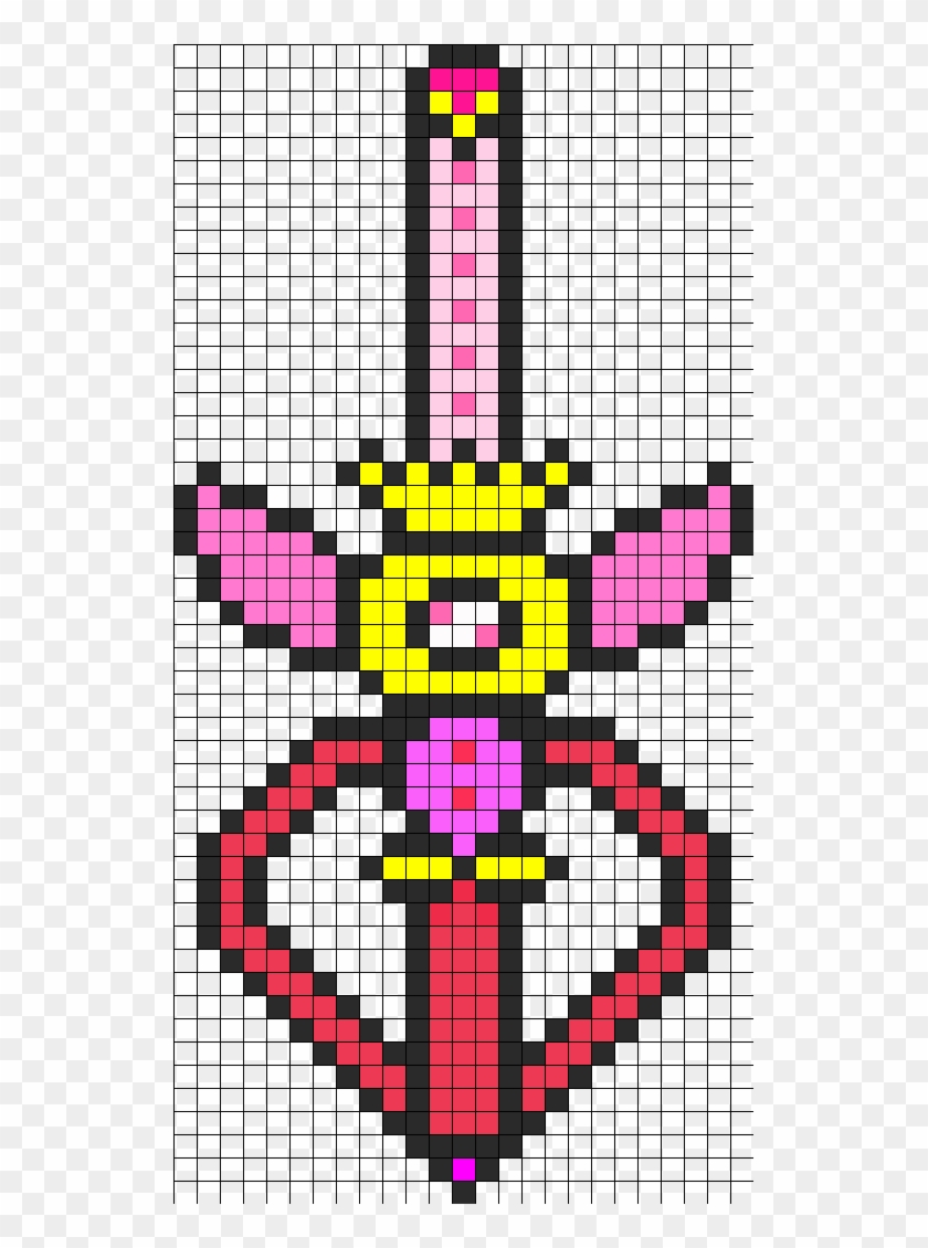 Sailor Moon Perler Bead Patterns Clipart #3882572