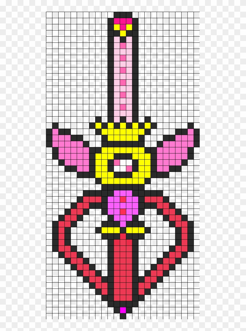 Sailor Moon Perler Bead Patterns Clipart