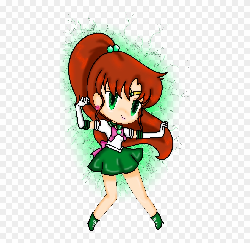 Sailor Moon Images Sailor Jupiter Chibi Wallpaper And - Anh Chibi Thuy Thu Mat Trang Clipart #3882863