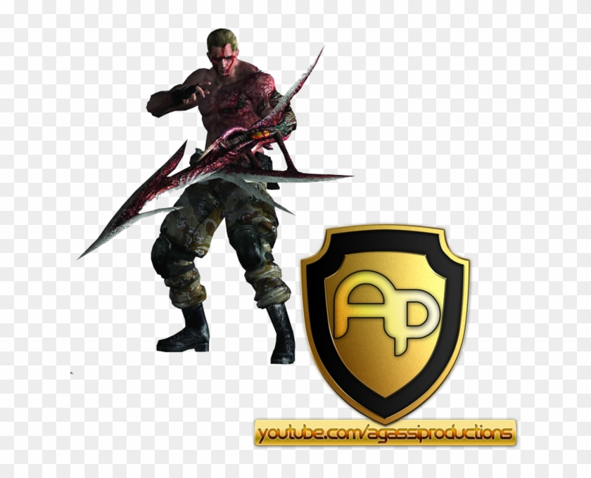 Resident Evil 4 - Resident Evil 4 Jack Krauser Clipart #3882980