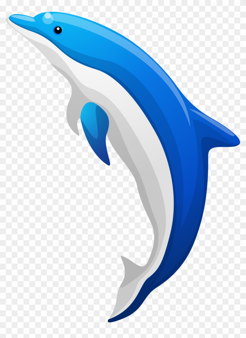 Common Bottlenose Tucuxi - Blue Dolphin Png Clipart