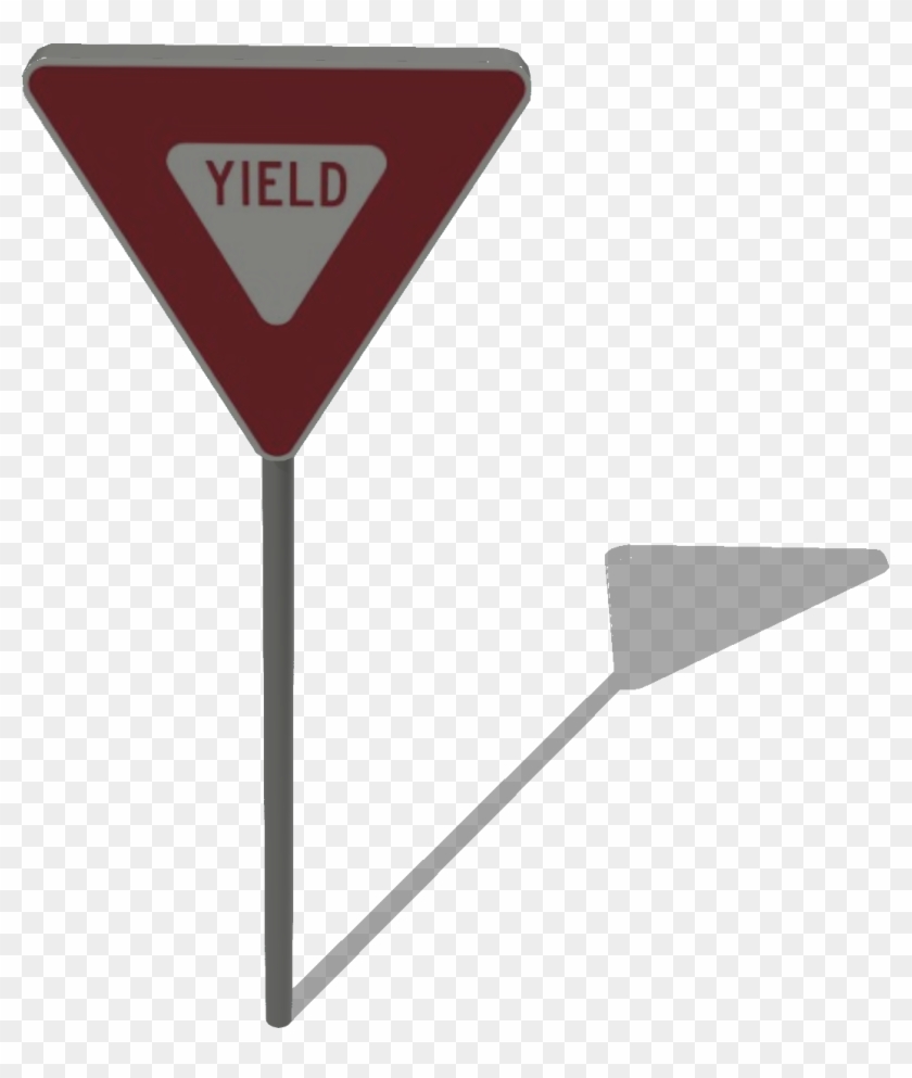 Yieldsign - Traffic Sign Clipart #3883140