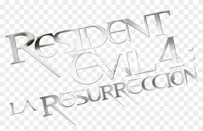 Resident Evil - Calligraphy Clipart