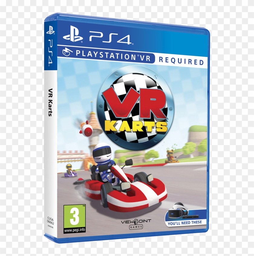 Vr Karts Is A Fun And Family-friendly Virtual Reality - Vr Karts Ps4 Clipart #3883465