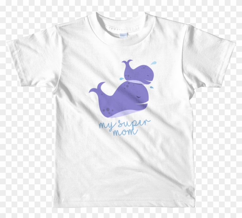 My Super Mom Whale - Kids Goat Tshirts Clipart
