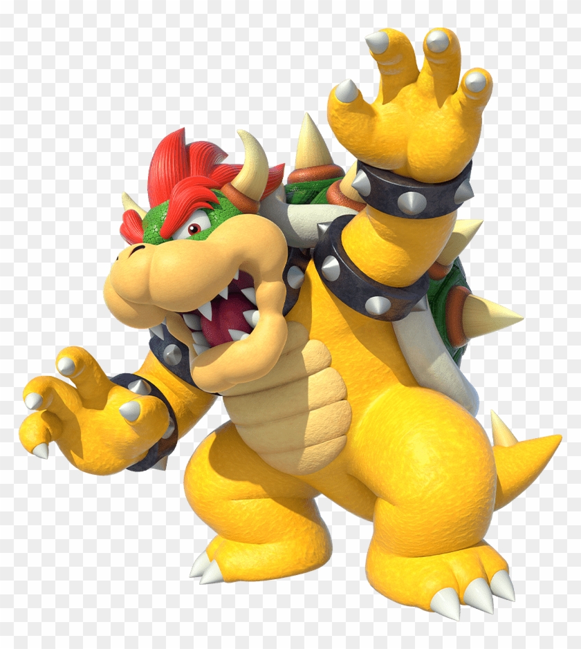 Characters - Super Mario Party Bowser Clipart
