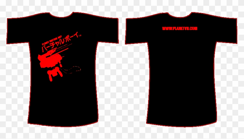 Planet Virtual Boy - Active Shirt Clipart #3883668