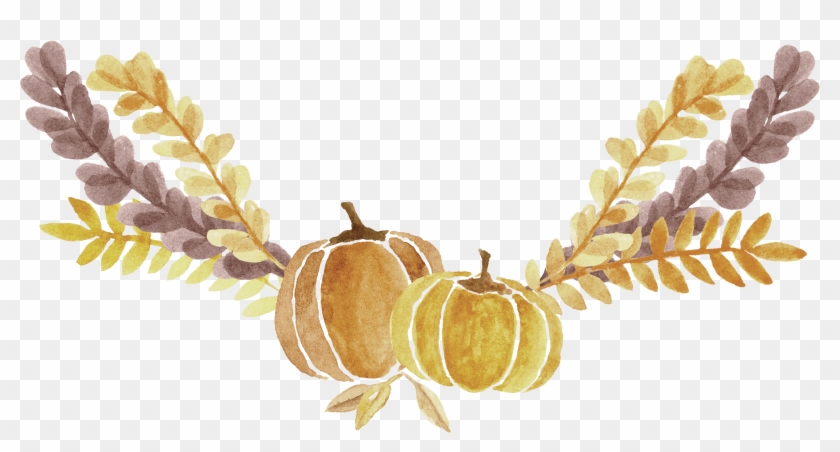 The Holidays Are Just Around The Corner And This Means - Clipart Daun Watercolor Transparent - Png Download #3883732