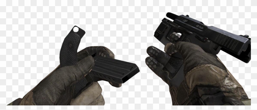 45 Tactical Knife Reloading Mw2 - Call Of Duty Modern Warfare 2 Usp Clipart