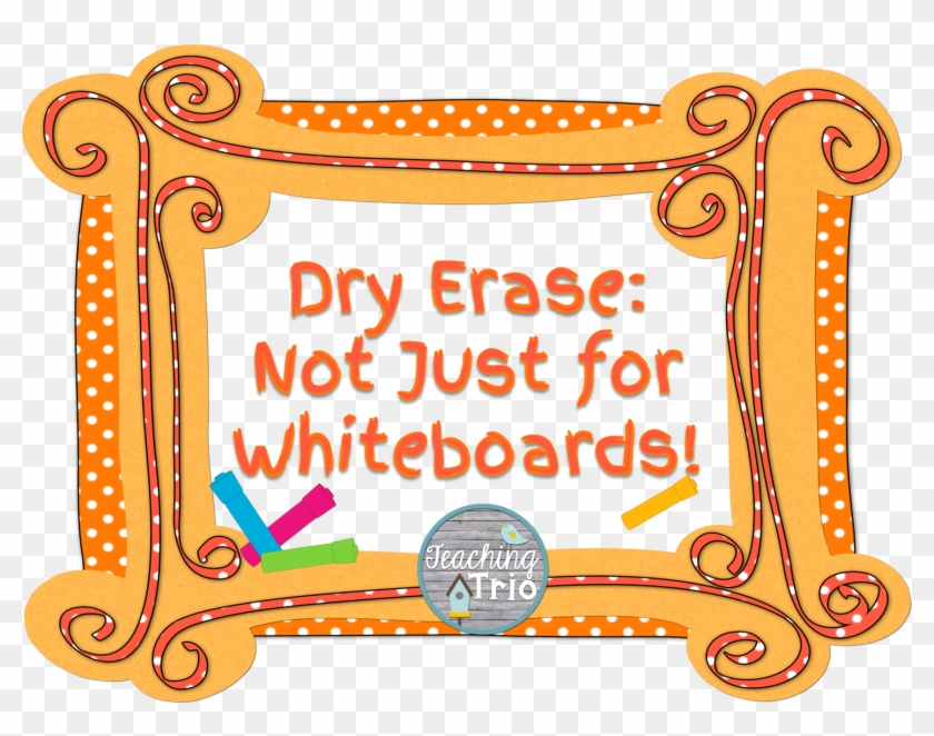 Don't Have Room For A Dry Erase Board To Demonstrate - Picture Frame Clipart