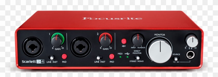 Our Most Versatile Usb-powered Audio Interface - Focusrite 4i4 Clipart
