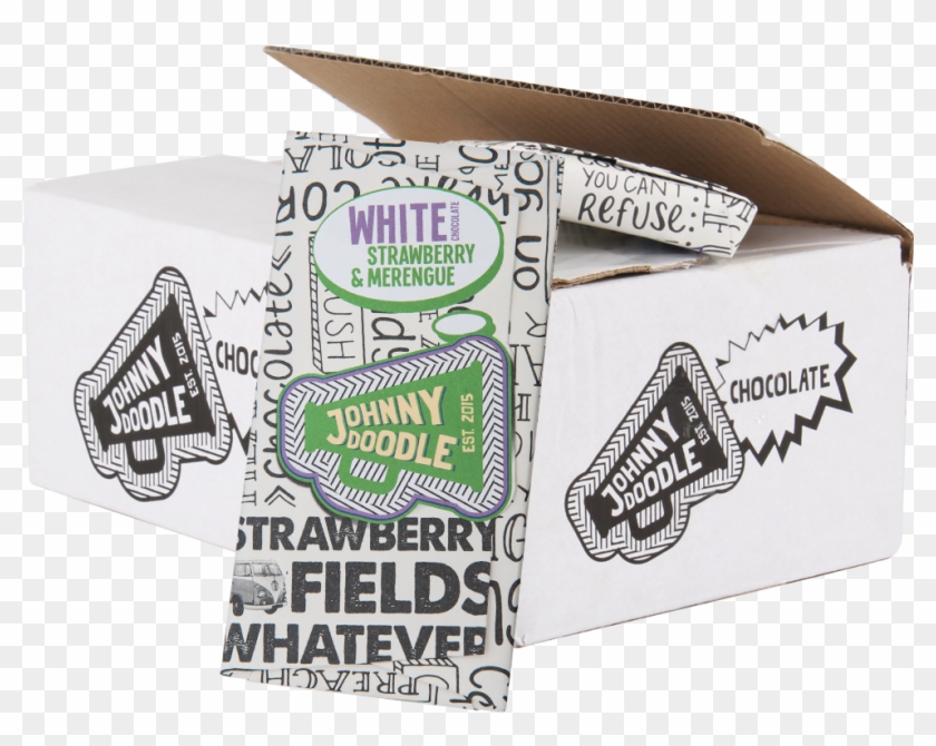 Johnny Doodle White Strawberry Merengue - Johnny Doodle Clipart #3884113
