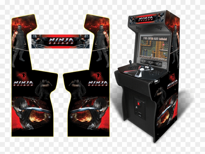 Custom Permanent Full Size Ninja Gaiden Inspired Graphics - Classic Arcade Png Clipart #3884185