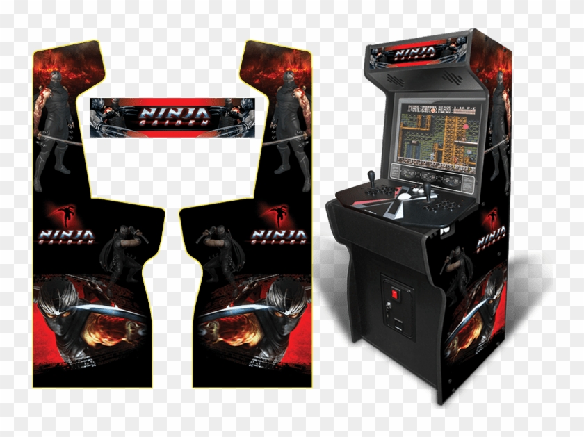Custom Permanent Full Size Ninja Gaiden Inspired Graphics - Classic Arcade Png Clipart