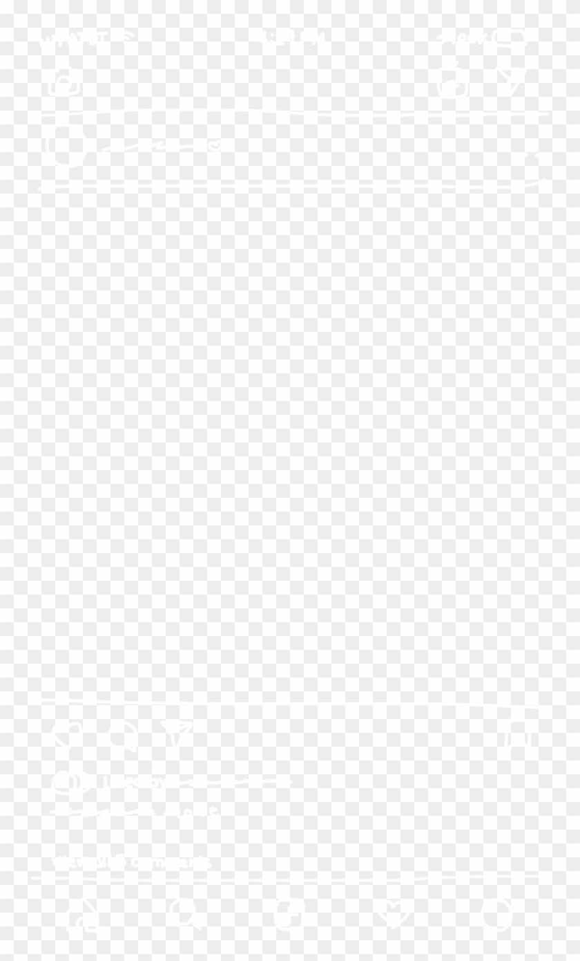 #instagram #feed #aestheyic #minimal #white #doodle - Johns Hopkins Logo White Clipart