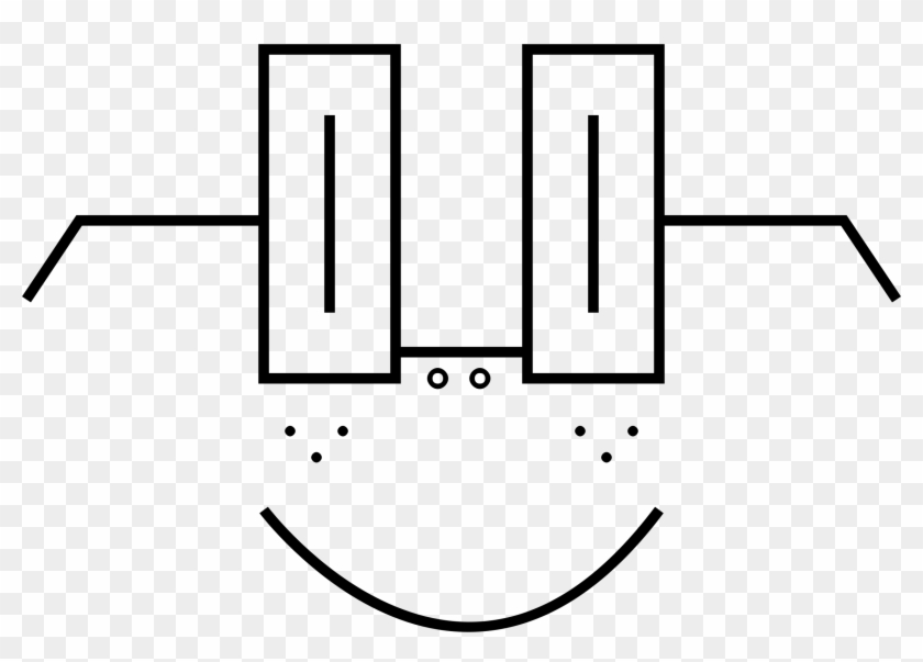 This Free Icons Png Design Of Smiley Face Doodle - Line Art Clipart