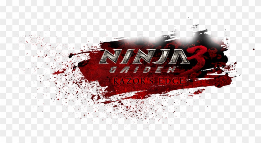 Ninja Gaiden 3 Razor's Edge Logo Clipart #3884653