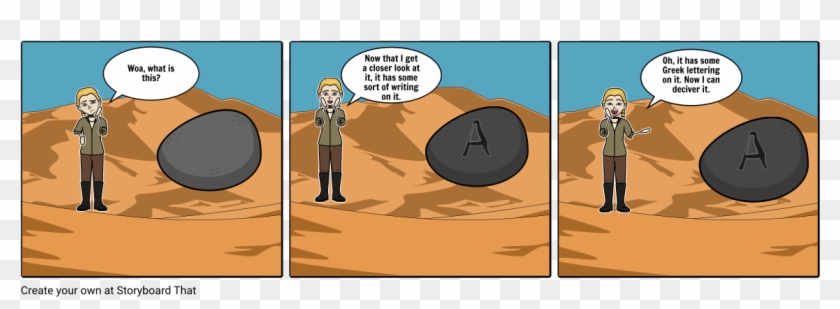 Rosetta Stone - Abraham Family Cartoon Clipart