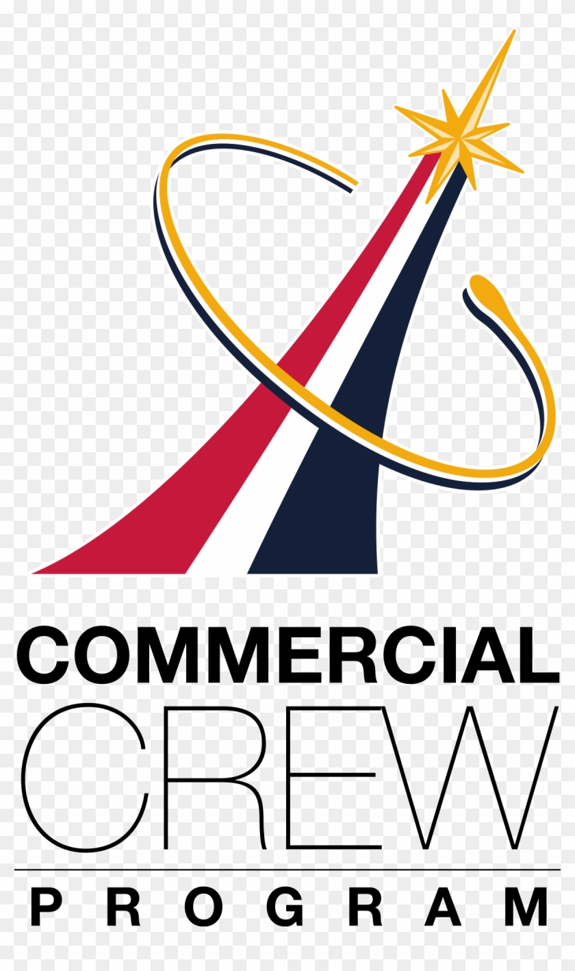 Commercial Crew Program Logo Clipart #3884916