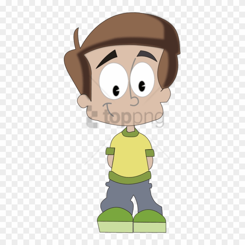 Free Png Confused Kid Png Png Image With Transparent - Cartoon Boy Clipart
