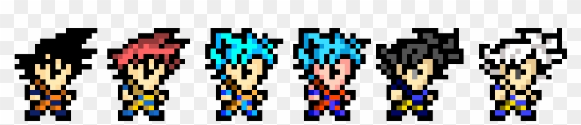 All Goku Forms Dbs - Graphic Design Clipart